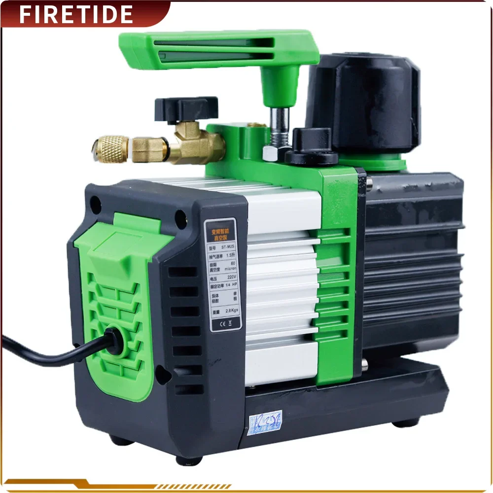 Small Brushless Air Pump Bipolar 1.5L Air Conditioning R32 Refrigerant Vacuum Pump Air Conditioning Vacuum Pump 220V