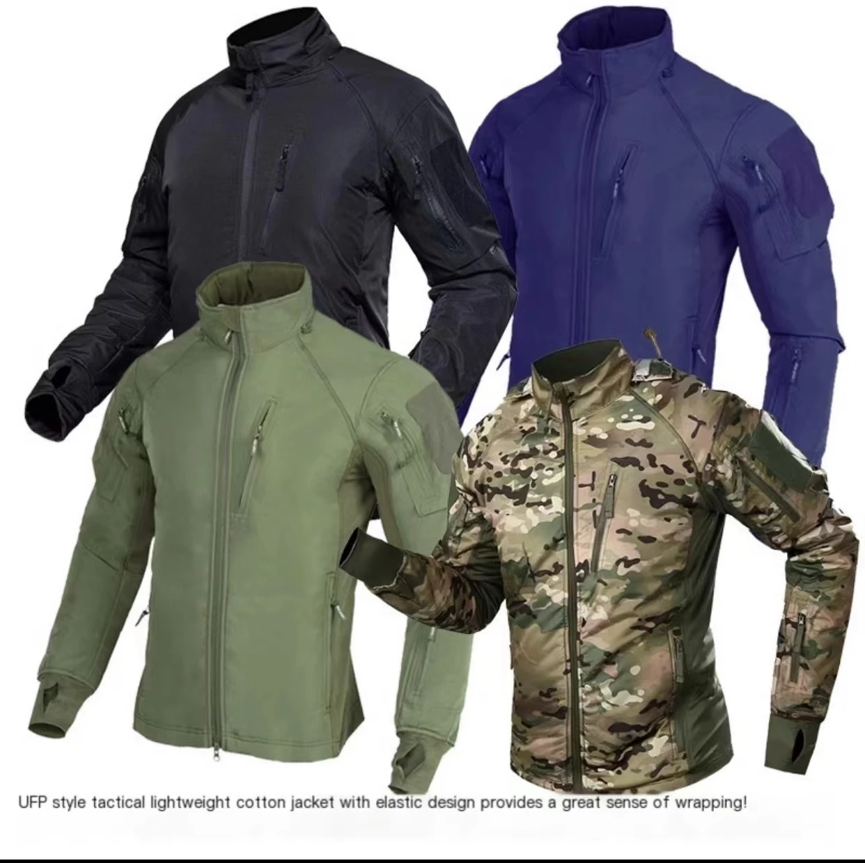 Lightweight Tactical Cotton Jacket, UF DELTA, ACE PLUS, Outdoor Sports, Top, Overcoat, Warm in Autumn and Winter