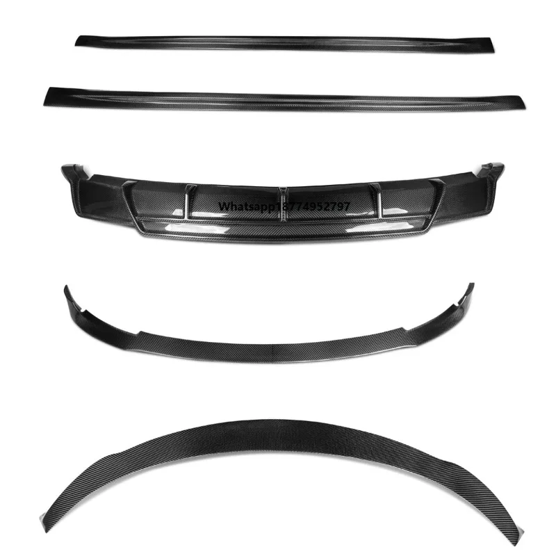 Hot Selling Series Car Bumper Side Skirt Wing Body Tool Kit Suitable for  Model 3 Carbon Fiber Body Kit