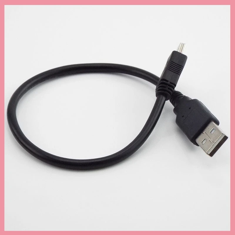 0.3m/0.5m/1m/3m/5m Mini USB Data Charging Cable Cord 5pin USB T-port Extension Cables Computer MP3/MP4 Adapter Connector B6