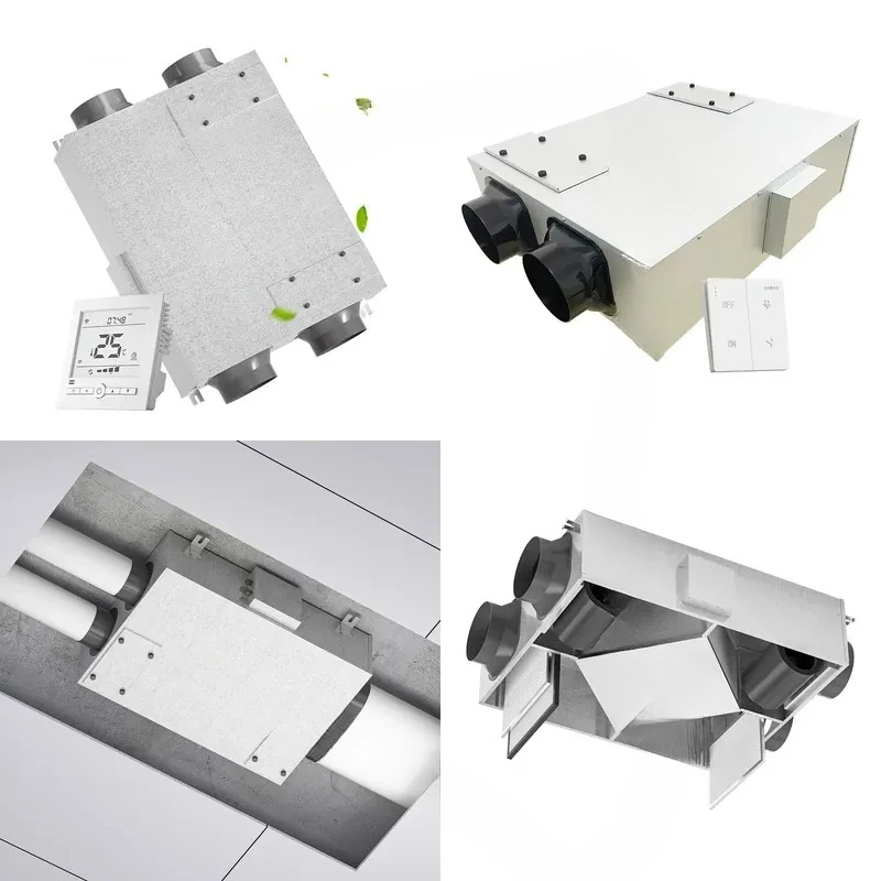 Bidirectional ventilation HEPA filter Energy recovery ventilation system ERV ventilation