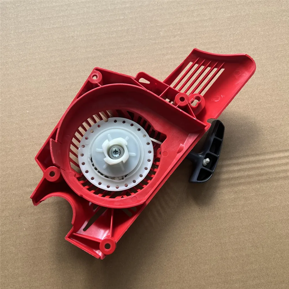 Arrancador de retroceso GSH 510 560 para OLEO MAC GSH510 GSH560 EFCO MTH 5600 5800 Chan, cubierta de polea de sierra, mango de agarre de cuerda
