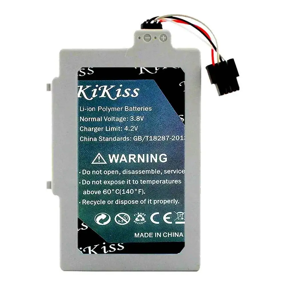 

Аккумулятор геймпада, высокопроизводительный, легкий, 4200 мАч для Nintendo Wii U, над кабелем