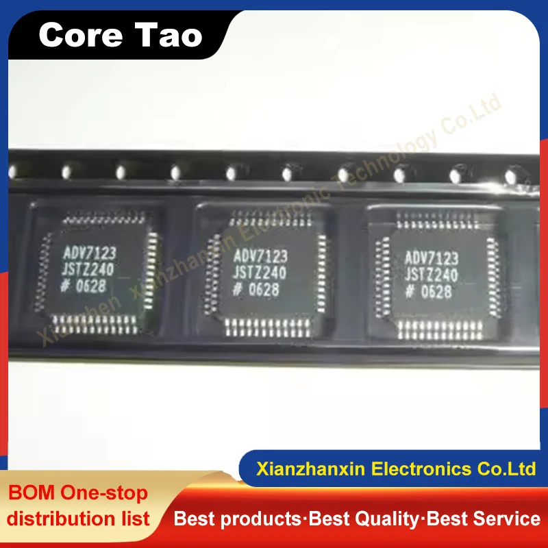 1PCS/LOT ADV7123JSTZ240 ADV7123JSTZ ADV7123 QFP48 Digital simulator chip