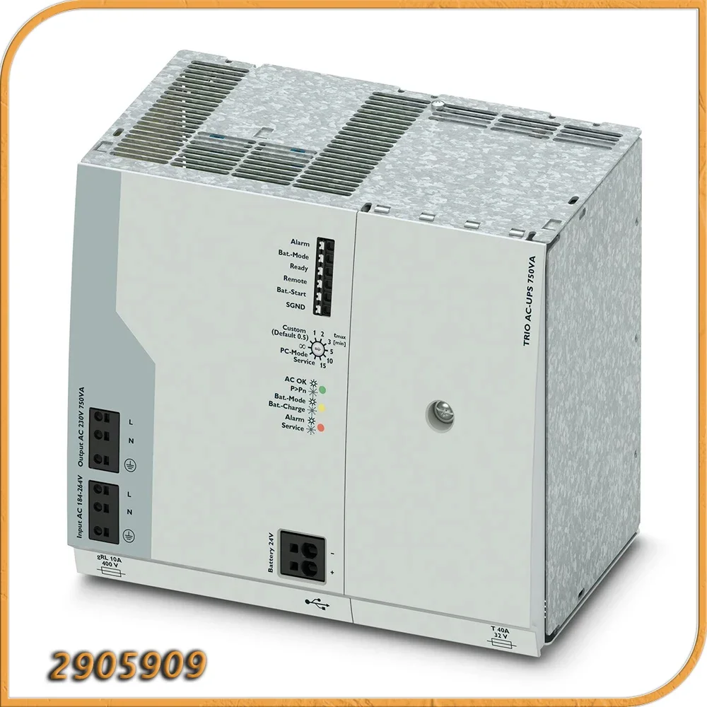 

2905909 TRIO-UPS-2G/1AC/1AC/230V/750VA TRIO AC-UPS Uninterruptible Power Supply Fast Ship