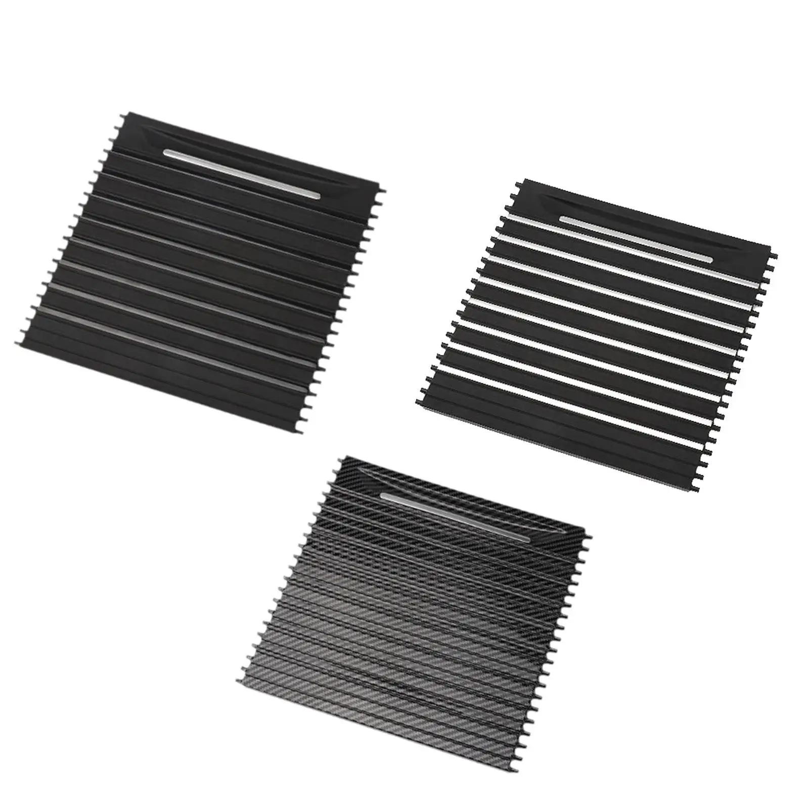 Center Console Cup Holder Tray Roller Blind Cover Replacement 51169251973 Spare Parts Utility for F15 x5 F85 x5M 2014-18