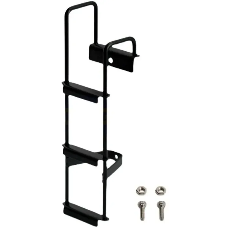 Metall Schwarz Leiter Treppen Für 1/14 Tamiya Traktor Anhänger Lkw RC Auto Upgrade Teile Zubehör