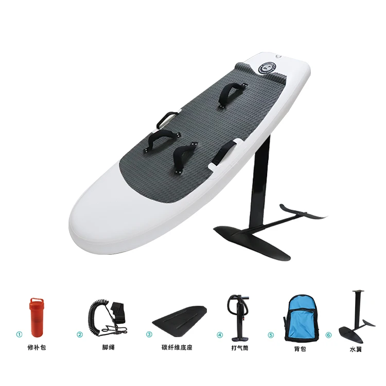 Standing surfing paddle board, inflatable board, all carbon fiber base combination for outdoor sports