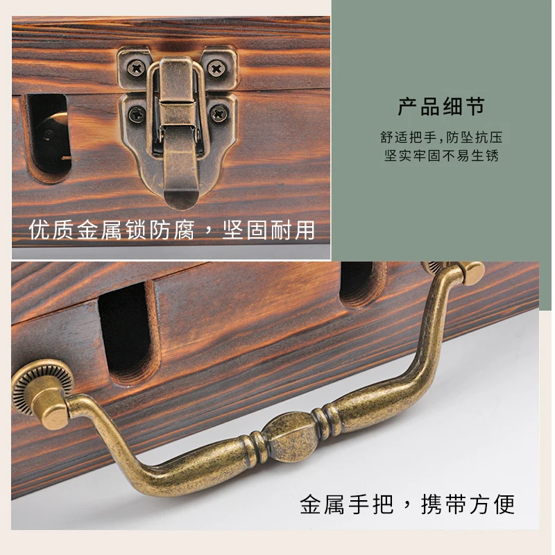 صالون الشعر تصفيف الشعر تصفيف الشعر صندوق الأدوات تصفيف الشعر صندوق تخزين مقص الكهربائية دفع مقص النفط رئيس كلمة المرور حقيبة يد #4