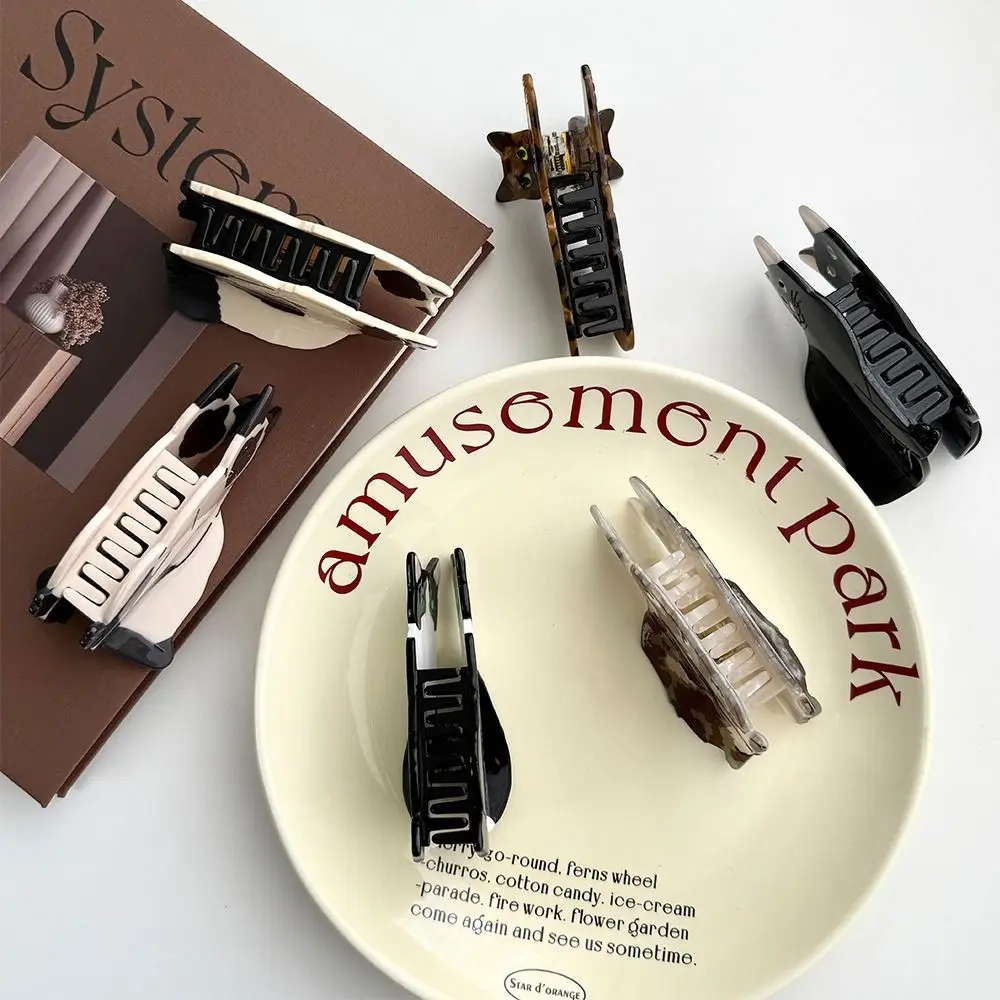 

Персонализированная уксусная кислота, ацетат, кошачья шерсть, коготь, мультяшная заколка для волос в виде домашних животных, аксессуары для волос, заколка в виде акулы в корейском стиле, ежедневная