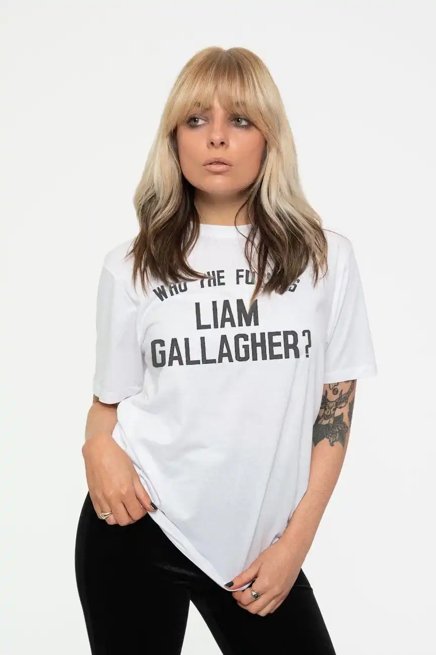 Liam Gallagher Who The T Shirt