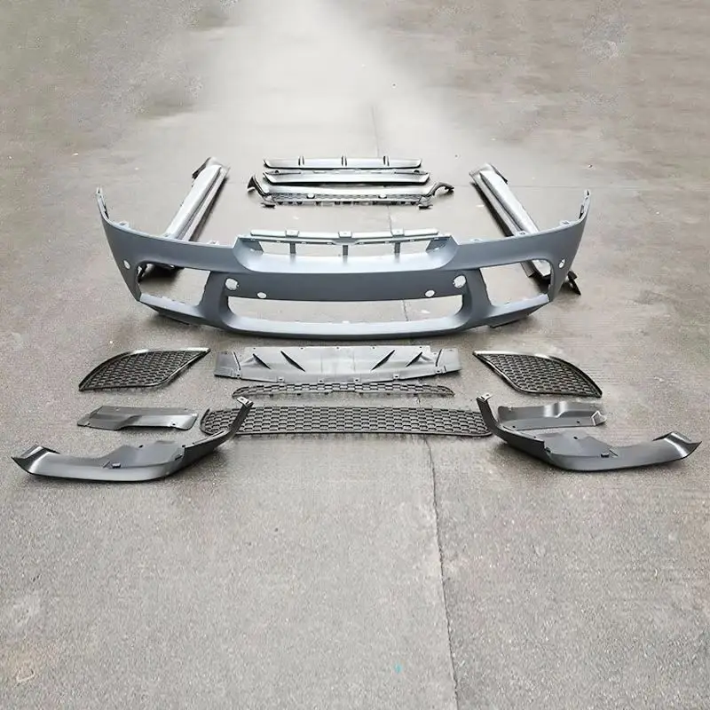 

X6 E71 Body Kit MP Style Front Bumper Rear Diffuser 2008-2013 Fit High Quality Rear Lip Facelift for Vehicle
