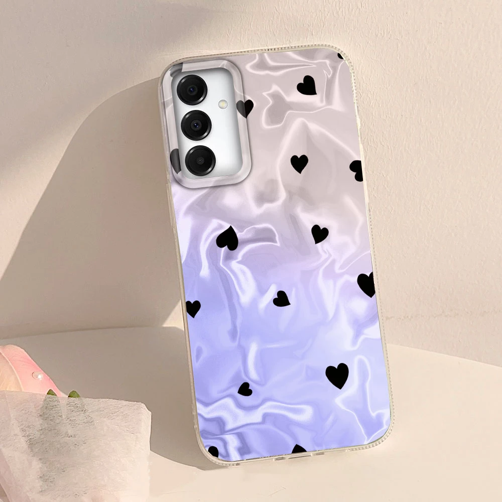 Pink Heart Love Women Girls Phone Case For Samsung Galaxy A55 A16 A07 A17 A26 A36 A56 A25 A35 A14 A34 A54 A15 A13 A32 A12 Cover