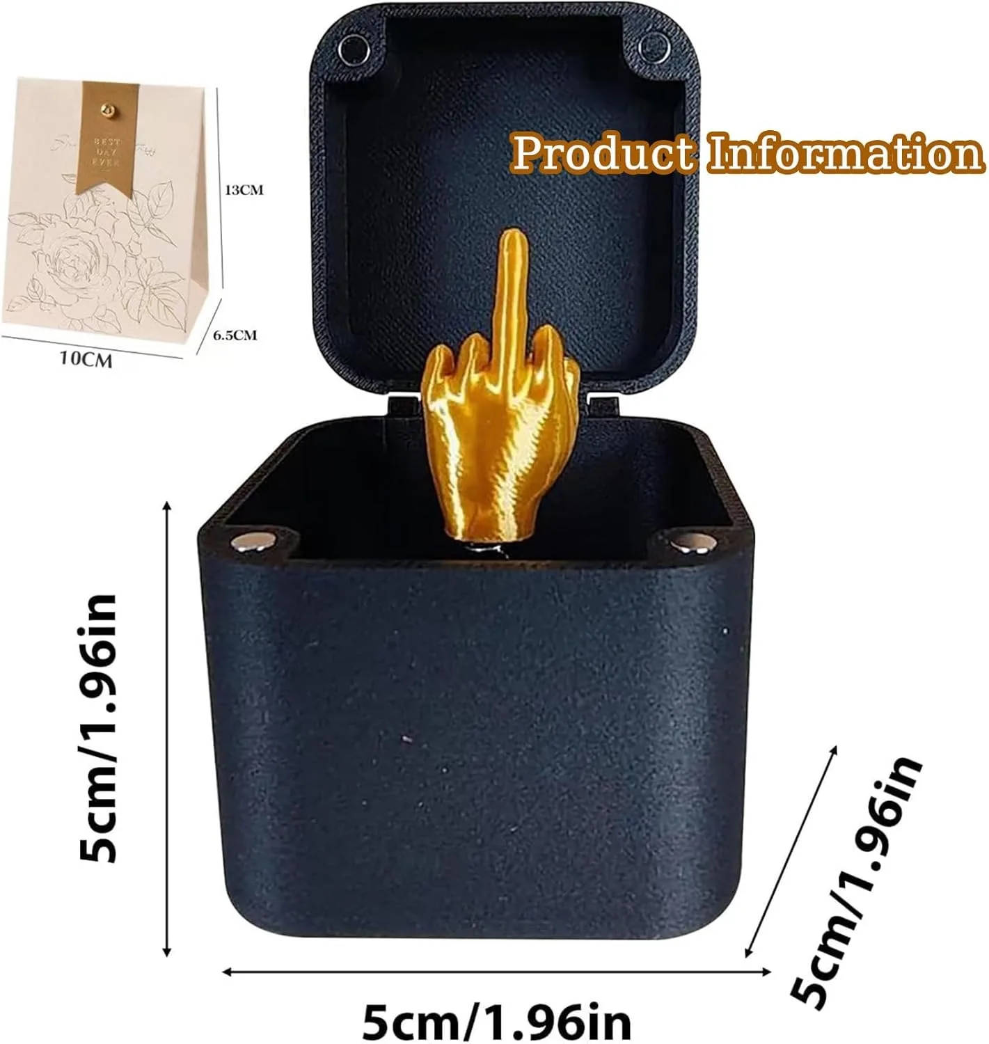 Средний палец в коробке, забавная подарочная коробка-сюрприз на средний палец, всплывающая подарочная коробка-сюрприз, коробка-сюрприз на среднем