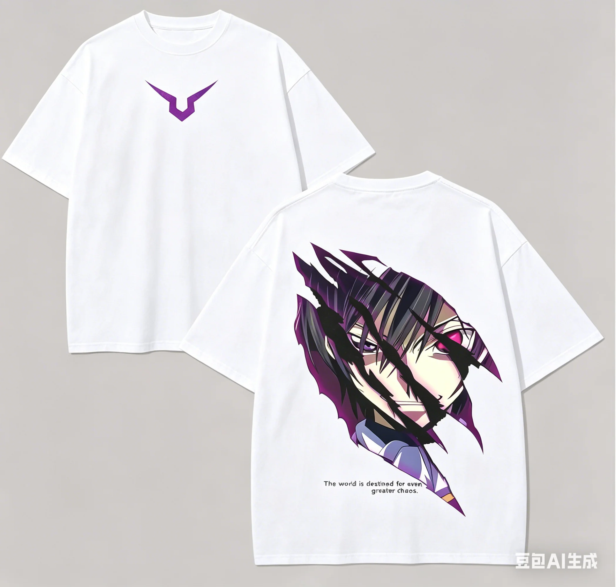 2026年夏アニメ「コードギアス」オーバーサイズTシャツ、ル - Anime Merchandise For Women のレビューと価格