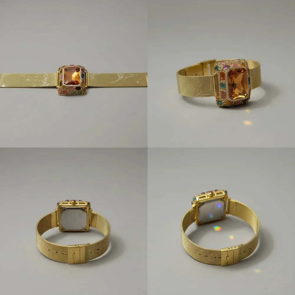 

Natural Stone Crystal Raw Stone Bracelet Healing Quartz Mineral Energy Meditation DIY Gift