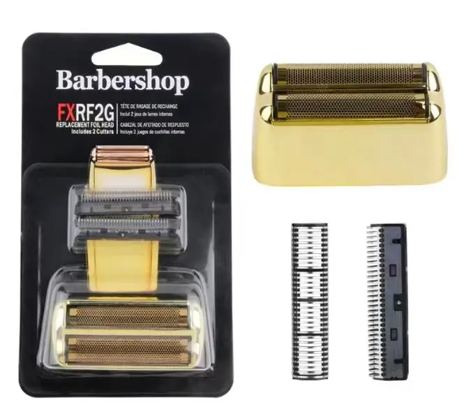 Professionelle Barber Rasierer Doppel Ersatz Folie Und Klinge Set Für Babyliss Cordless Elektrische Rasierer Net Messer Friseur – Detail 1
