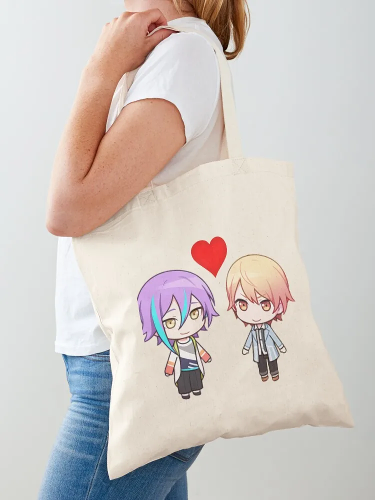 

rui kamishiro tenma tsukasa in love project sekai ruikasa Tote Bag foldable reusable bag female bag Women's tote