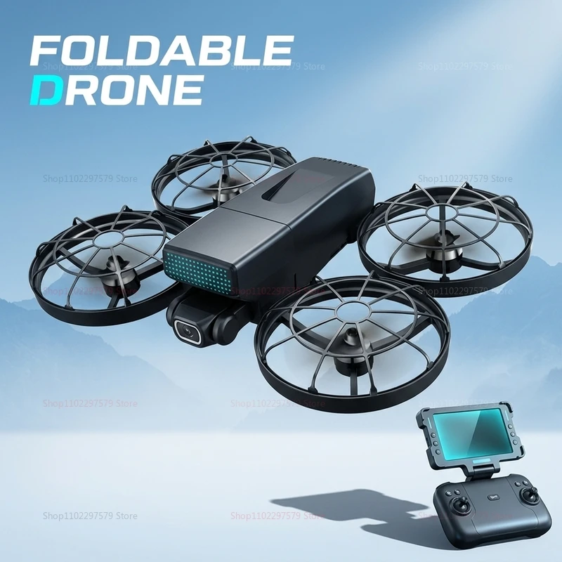 New Drones M8 GPS 8K Professional HD 360° Dual Cameras 5G WIFI Brushless Motors Obstacle Avoidance FPV Foldable Quadcopter Toy view 5