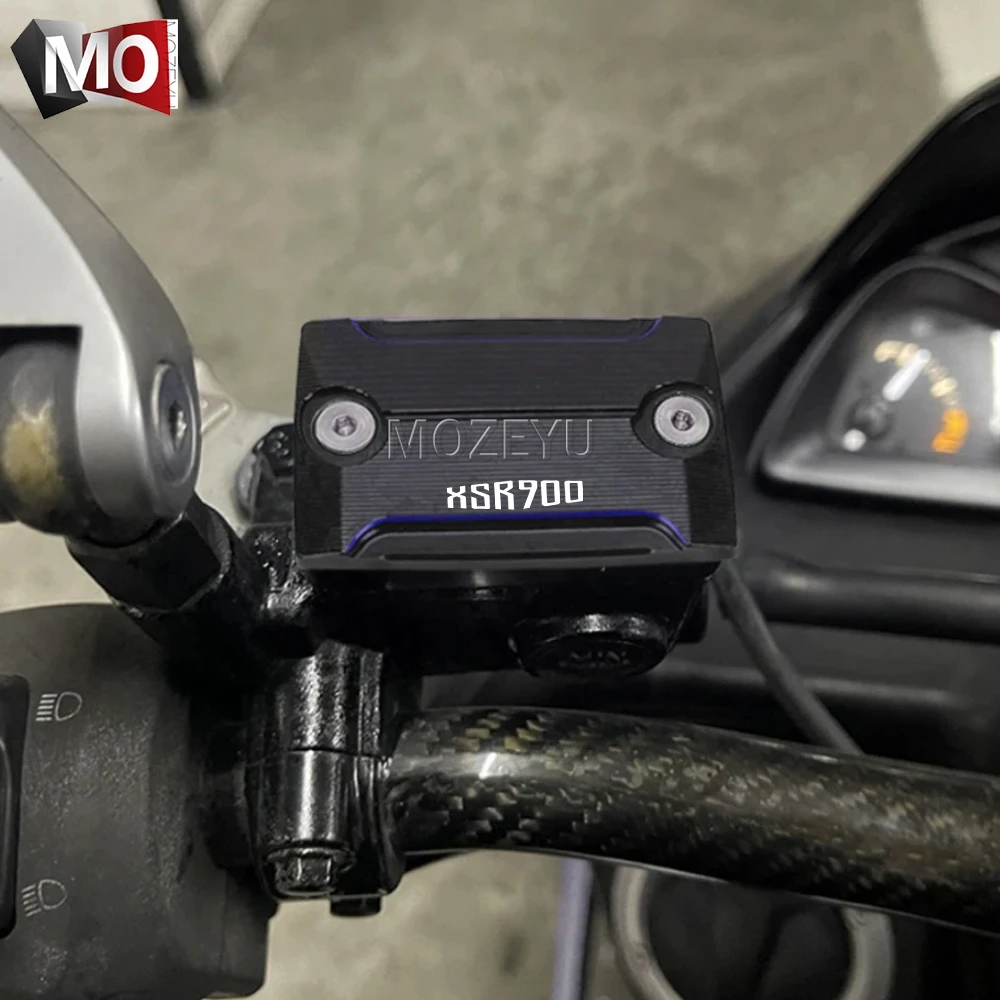 

For YAMAHA XSR 900 2015-2023 XSR900 GP 2024 2025 2026 Motorcycle Front Rear Brake Fluid Reservoir Cover Engine Oil Filler Cap