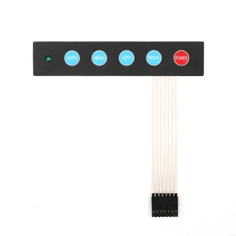 MOLF 1x5 لمصفوفة مصفوفة LED 5 لـ KEY KEYPAD KEYBOAR