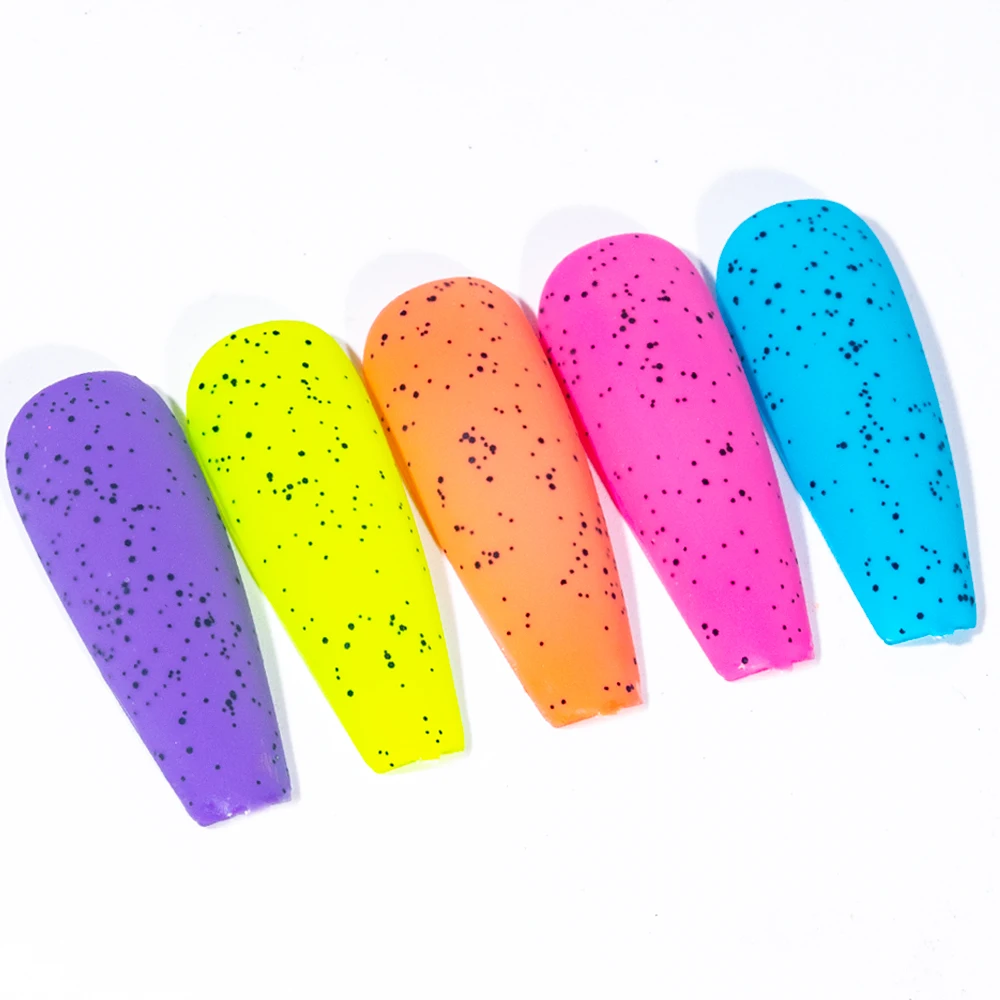 طلاء أظافر جل دراغون فروت لامع كودي ، معطف علوي ، أشعة فوق البنفسجية ، ليد ، شبه دائم ، جل غير لامع بنقط أسود ، طلاء ، 15 *