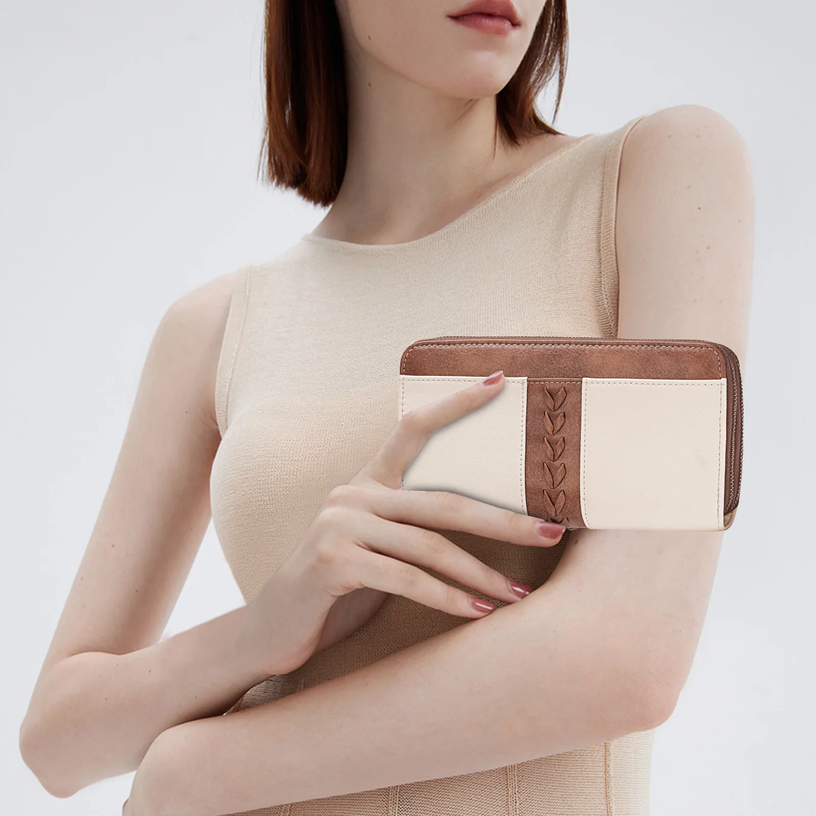 

Новые модные кошельки из искусственной кожи, женские мини-кошельки, RFID-сумка для монет, сумка для карт на молнии, клатч, модная сумка, черный кошелек, короткие кошельки