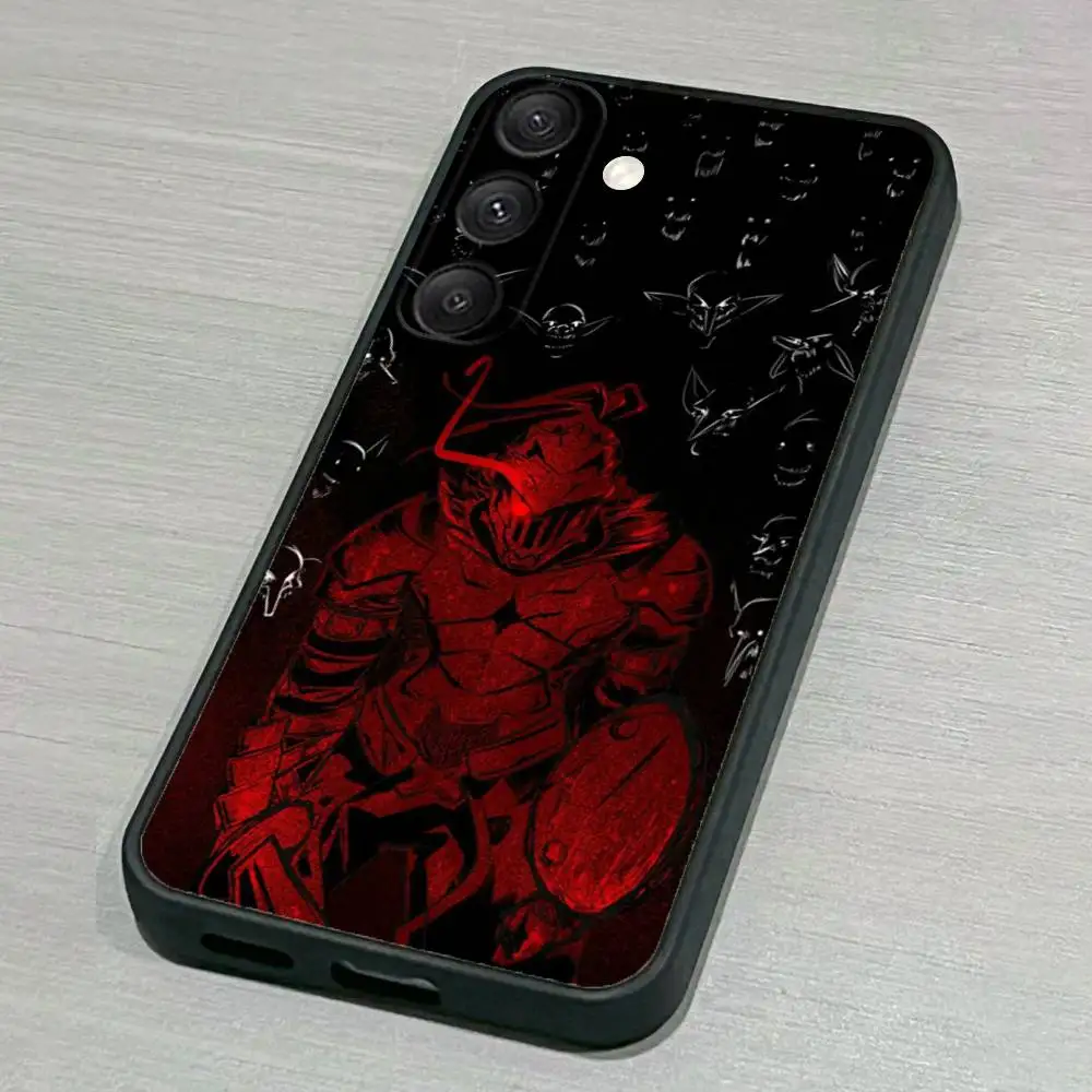 Casing Ponsel G-GoblinS Slayer untuk Samsung S25,S24,S23,S22,S21,S20,S10,Ultra,Plus,Lite,FE, Sampul Hitam Silikon Lembut