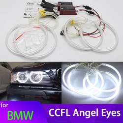 CCFL Angel Eyes Ring Kit Day Light For BMW 5 SERIES E39 525i 528i 530i 540i 1997 1998 1999 2000 Pre-facelift Accessories