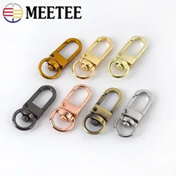 5/10/20pcs Meetee Metal Buckles Handbag Strap Lobster Carbiner Swivel Snap Hook Chain Clasp DIY Bags Hardware Sewing Accessories