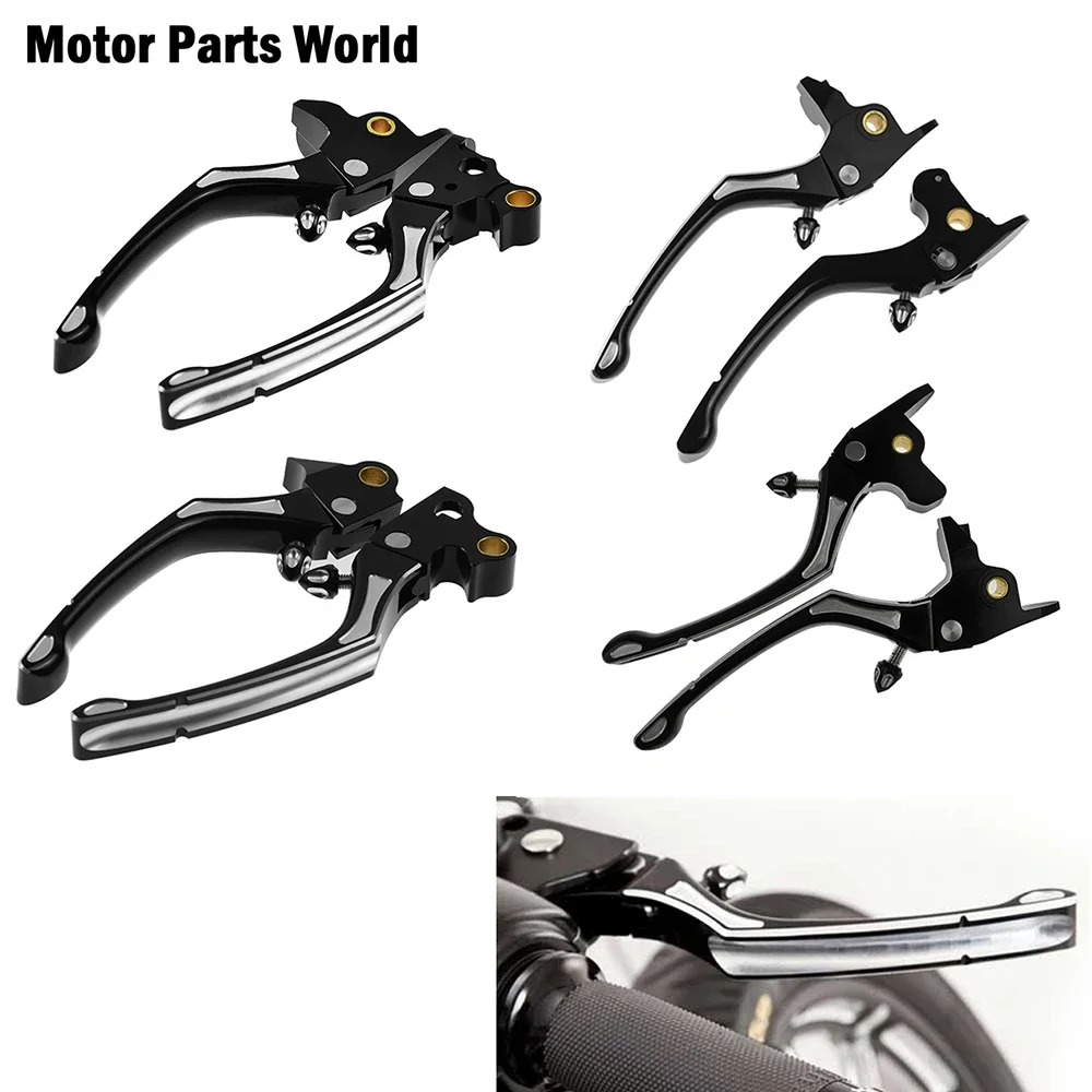 Motorcycle Regulator Clutch Brake Lever Aluminum For Harley Touring Road King Street Glide Dyna Softail Sportster XL883 XL1200