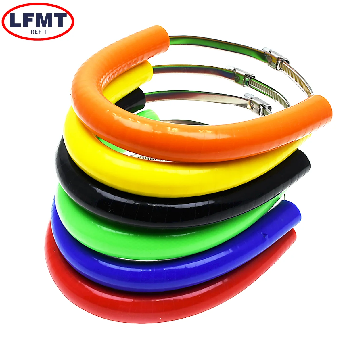 Protector de escape de silicona Universal para motocicleta, puede cubrir para KTM EXC SX SXF EXCF XC XCF XCW MX 250 350 450 500 525 530