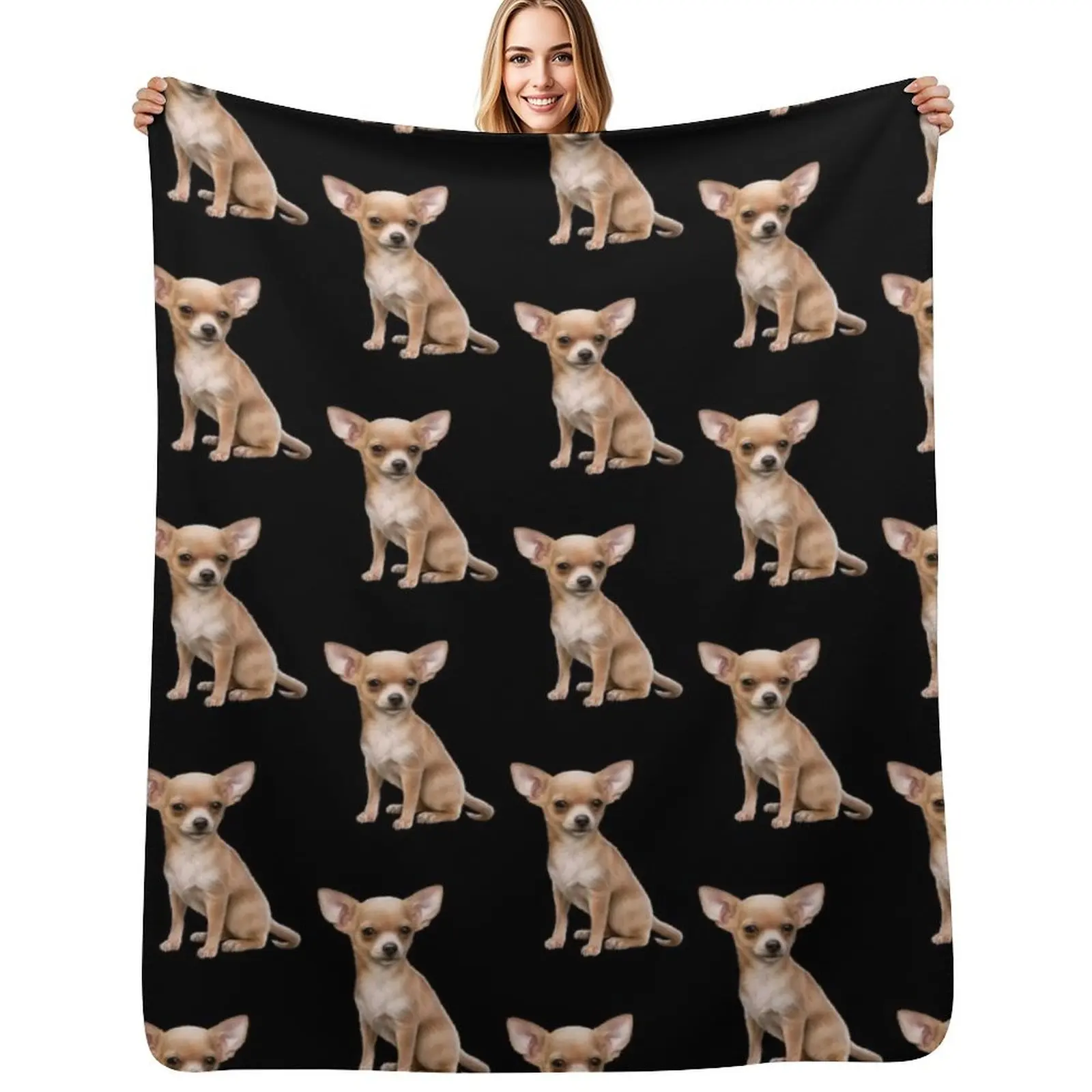 

Chihuahua Throw Blanket funny gift Blankets For Baby Summer Beddings Sofas Blankets