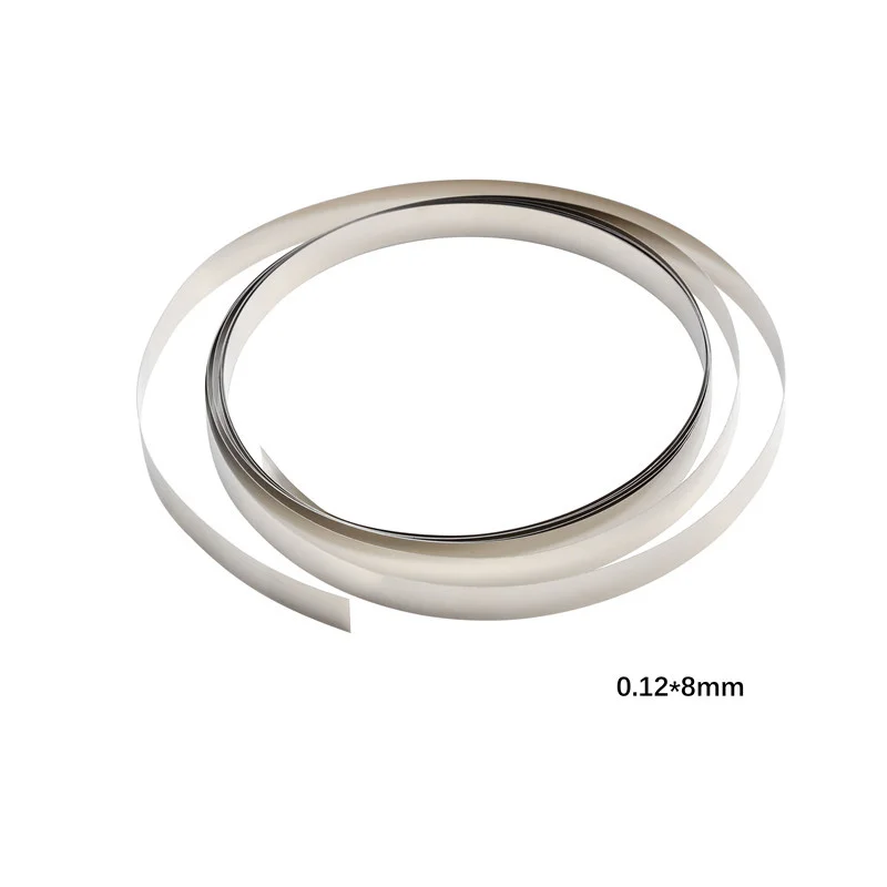 10M 18650 Li-ion Battery Nickel Sheet Plate 8mm 0.1/0.12/0.15 Nickel Strip Tape Connector Spot Welding Machine Battery Welders