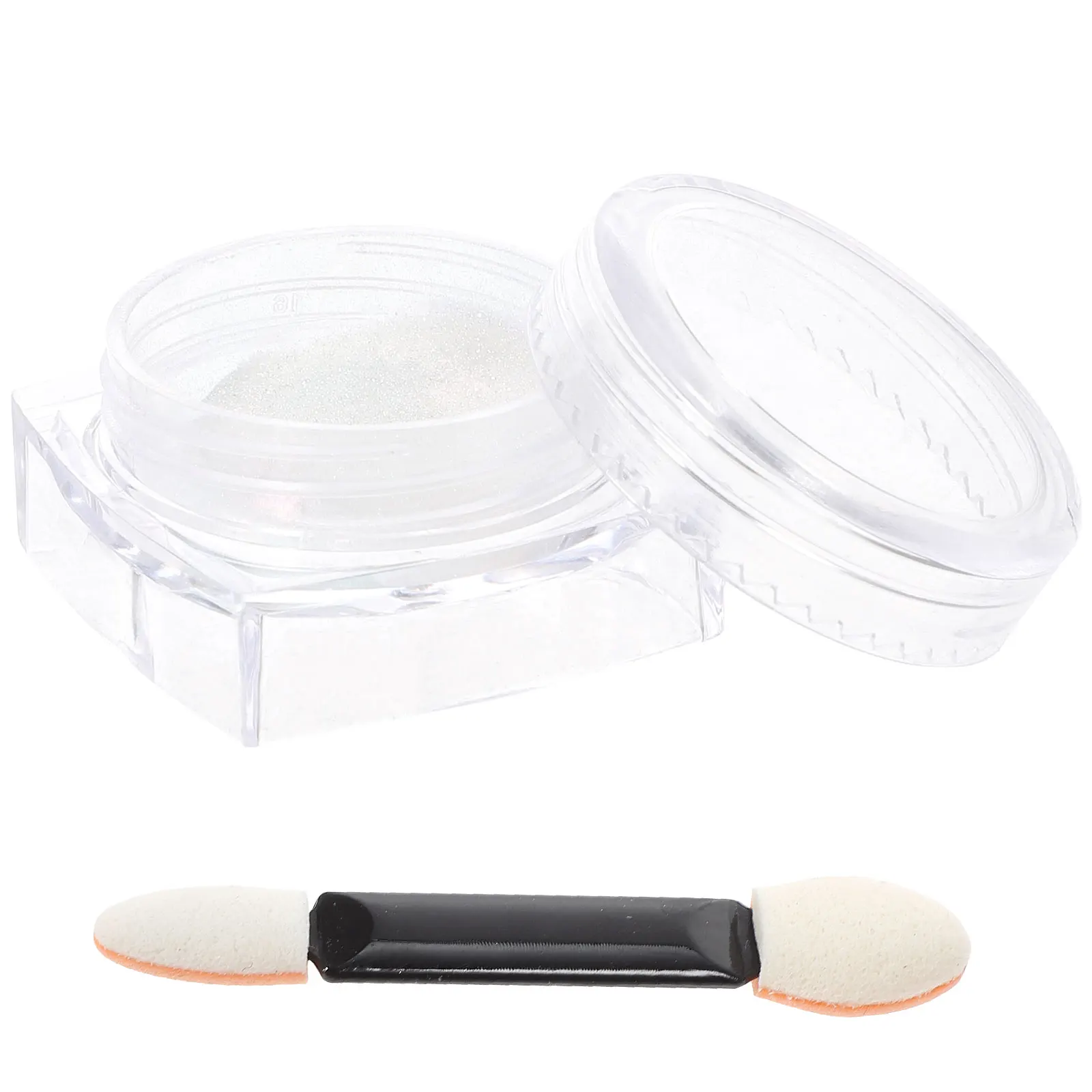

Pink Holographic Glitter Pigment for Decoration Mirror Effect Gloss Long Lasting Pearl Luster Easy Apply