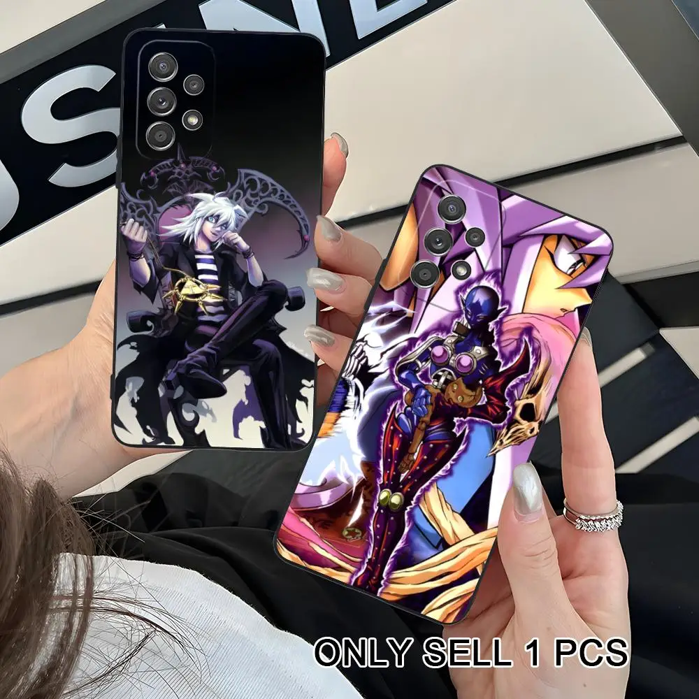 Yugioh Yami Bakura Phone Case for Samsung Galaxy A57 56 55 54 53 52 51 37 36 35 34 33 32 31 5G Soft TPU Shockproof Cover