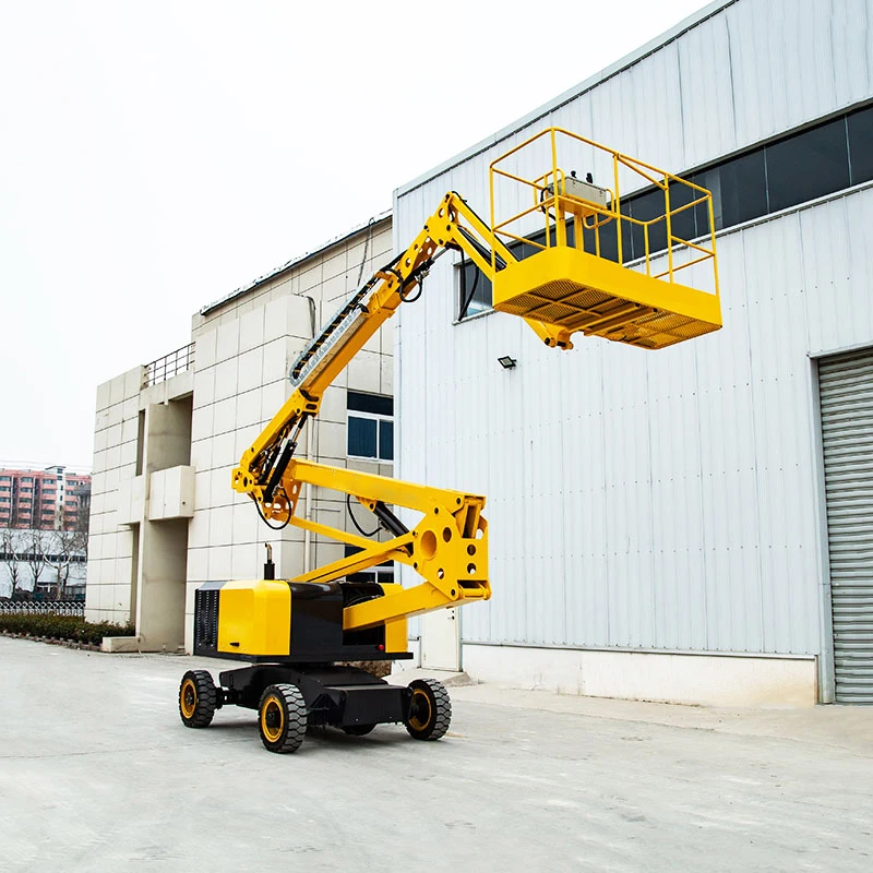 Cherry Picker Spider Lift Man Boom Lift Aerial Work Platform Trailer Mounted Articulating Telescopic Towable Boom Lift