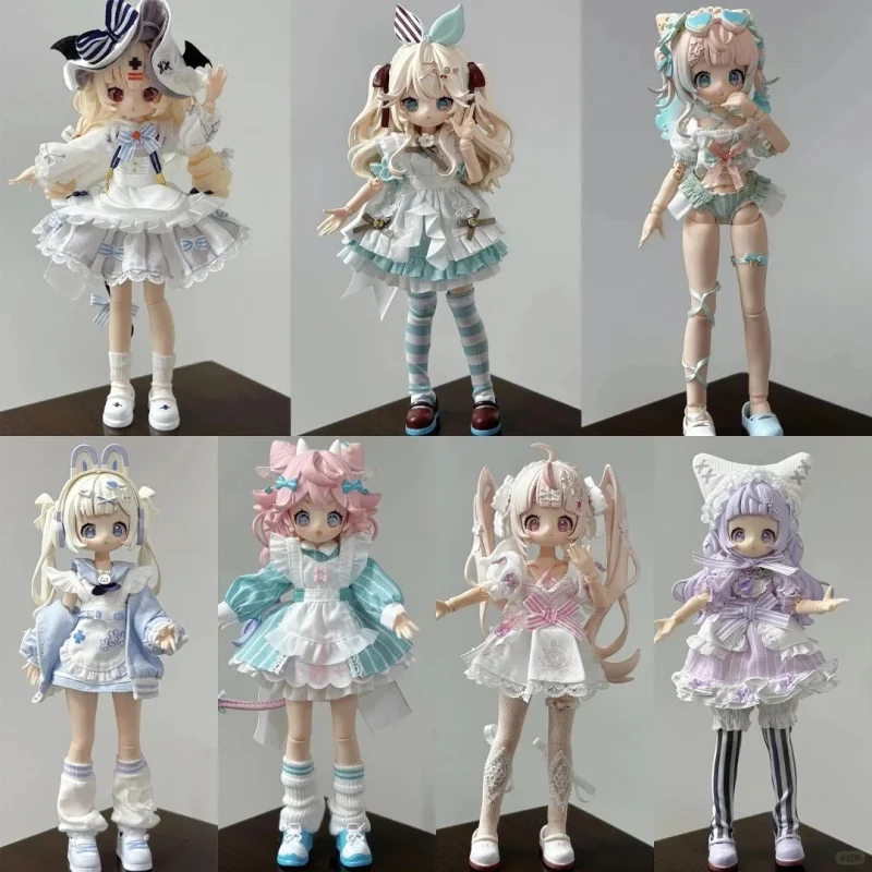 

Подлинная серия Onemore Sugarygirls 1/8 Bjd, мобильная кукла, слепая коробка, милые Mjd, модные игрушки, орнамент, загадочная коробка, подарок на день рождения для девочек