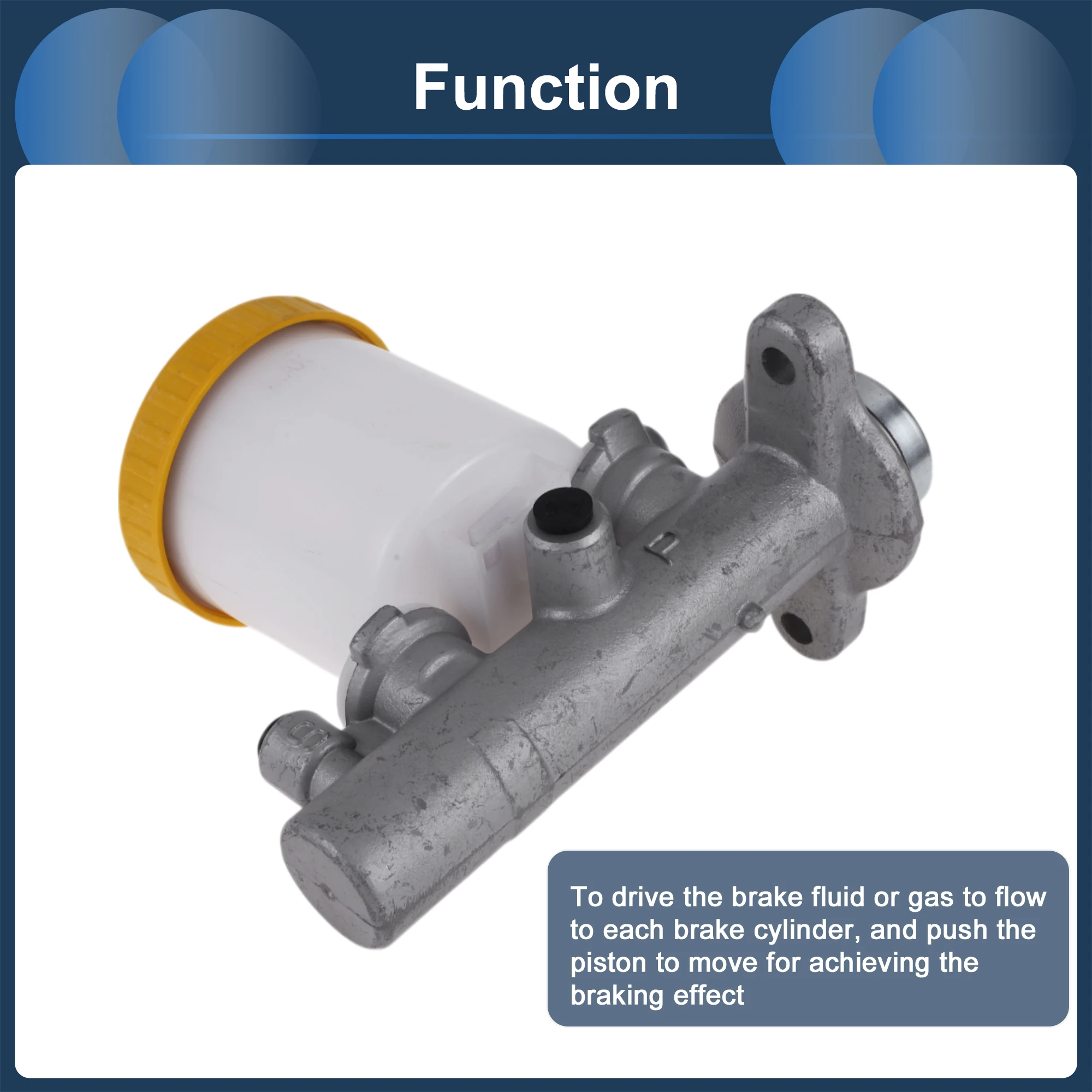 

Главный тормозной цилиндр UXCELL с резервуаром No 5851017300 для главного гидравлического цилиндра HYUNDAI MATRIX 01-10