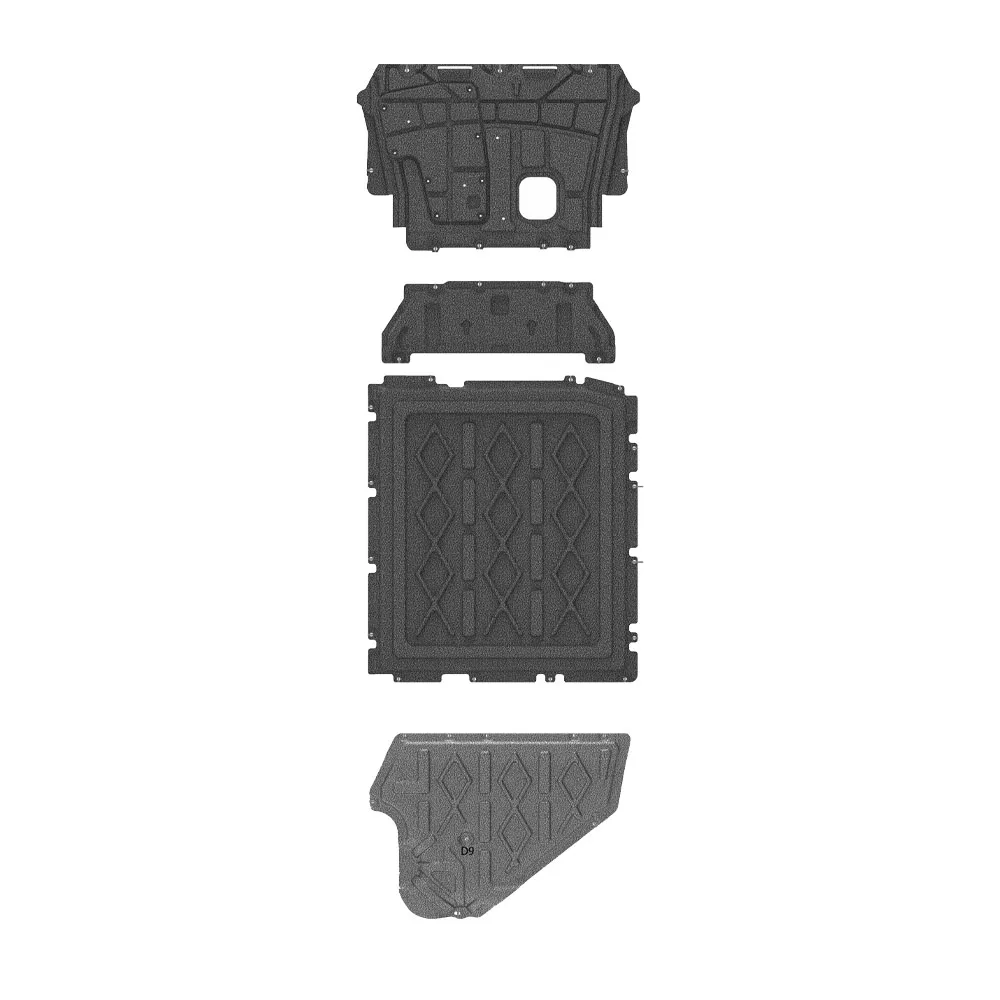 フロントおよびリアバッテリーシャーシガードボード用保護プレート LYNK&CO 07 2024 1.5T 126KM用保護プレート