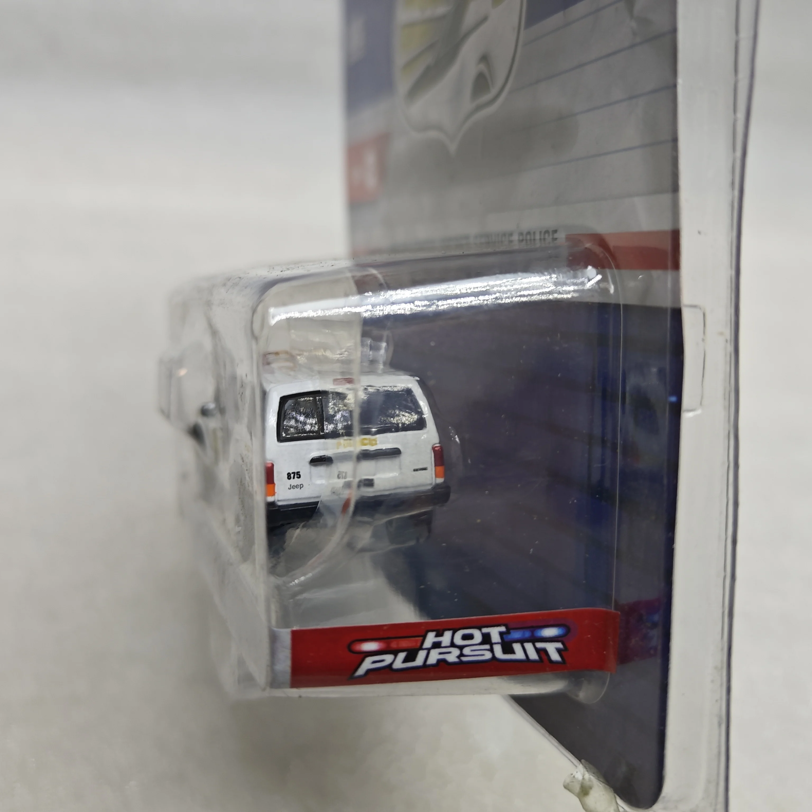 1:64 Tracking Special US Secret Service Police Series -2000 Jeep Cherokee 43015-A Collezione avanzata Ornamenti Modelli di auto