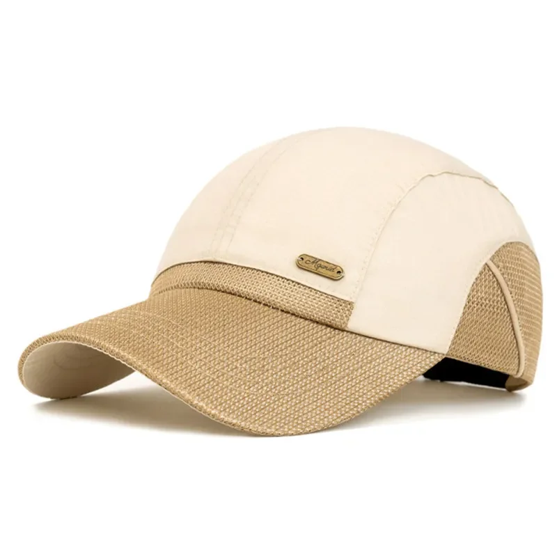 

New Summer Breathable Mesh Caps For Men Personality Trend Baseball Cap Camping Fishing Hat Golf Cap Snapback Cap Women's Hats