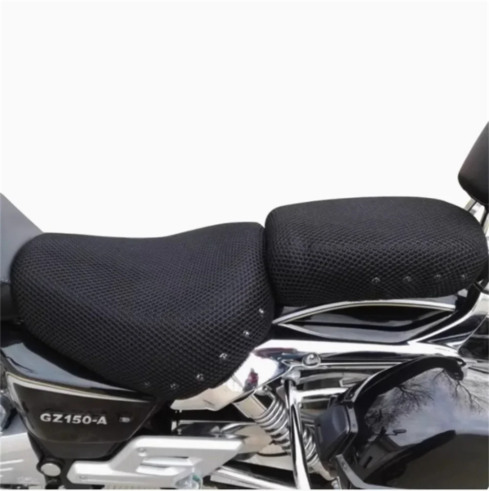 Seat Cover For Suzuki GZ150 GZ150-A Insulated Seat Cover Modification GZ125HS 3D Mesh Insulated Sunscreen Seat Cover