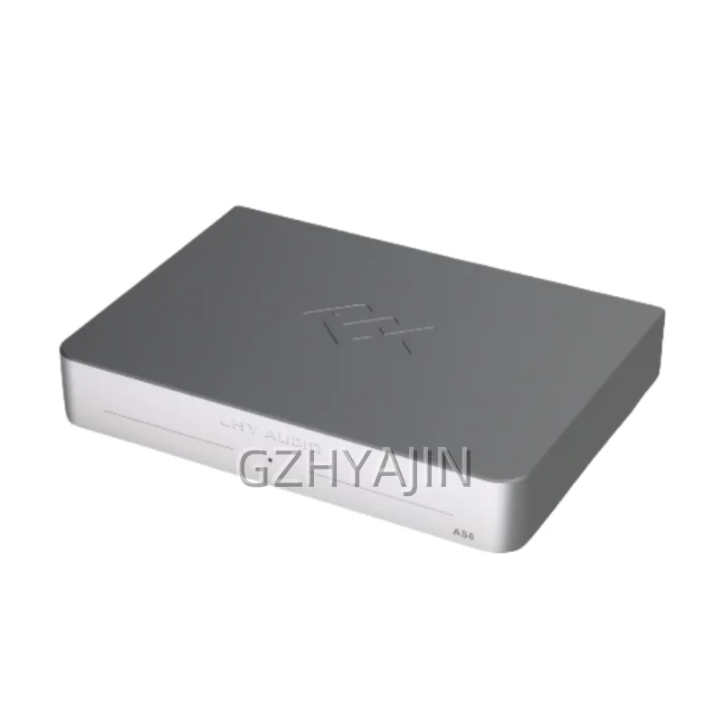 LHY AUDIO AS6 SW6-SFP 6-Port Hifi Audio Ethernet Switch Network Switch DC Powered with SC-Cut OCXO