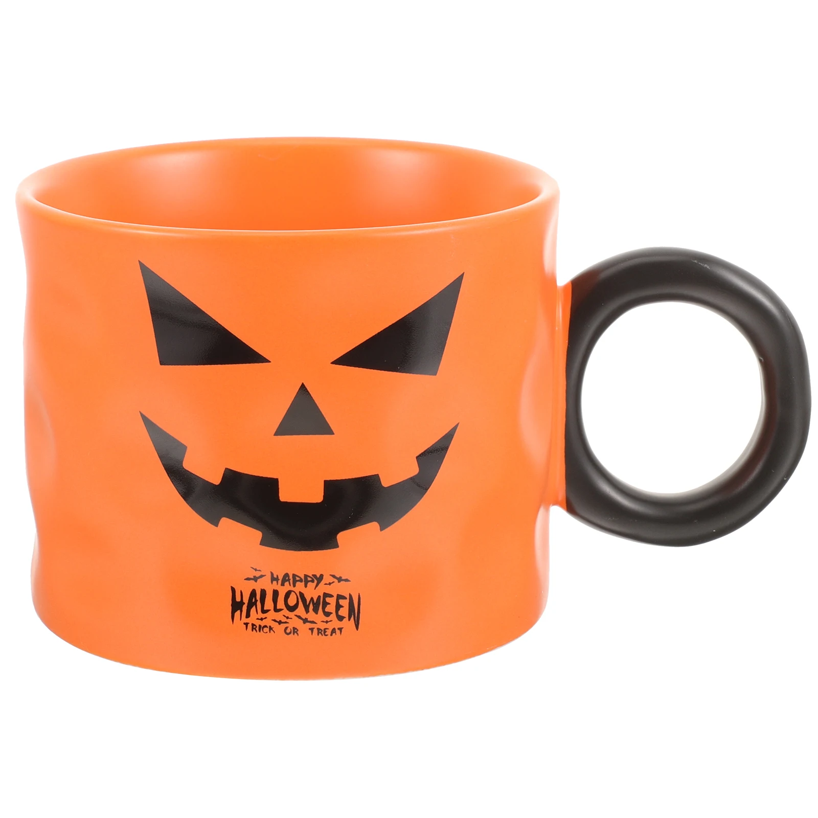 

Керамическая чашка с тыквой, декор на Хэллоуин, новинка, кружка с тыквой, креативный дизайн, простой внешний вид, кружка, декор на Хэллоуин