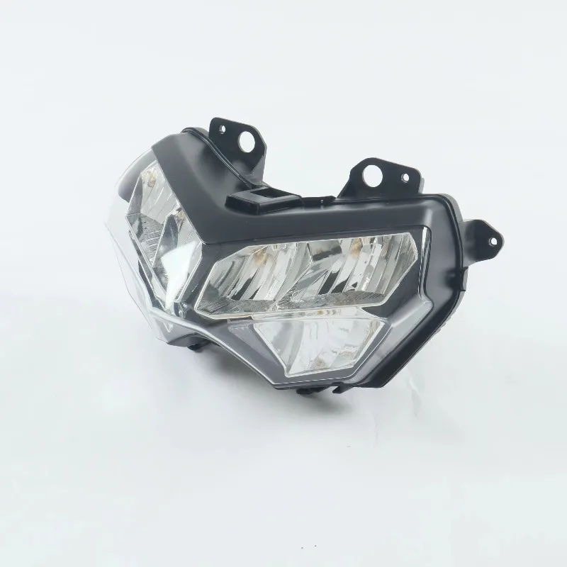 New Clear Lens LED Indicator Motorcycle Headlight Housing Assembly For Kawasaki Z400 2018-2020 Z650 2020 Front 12V