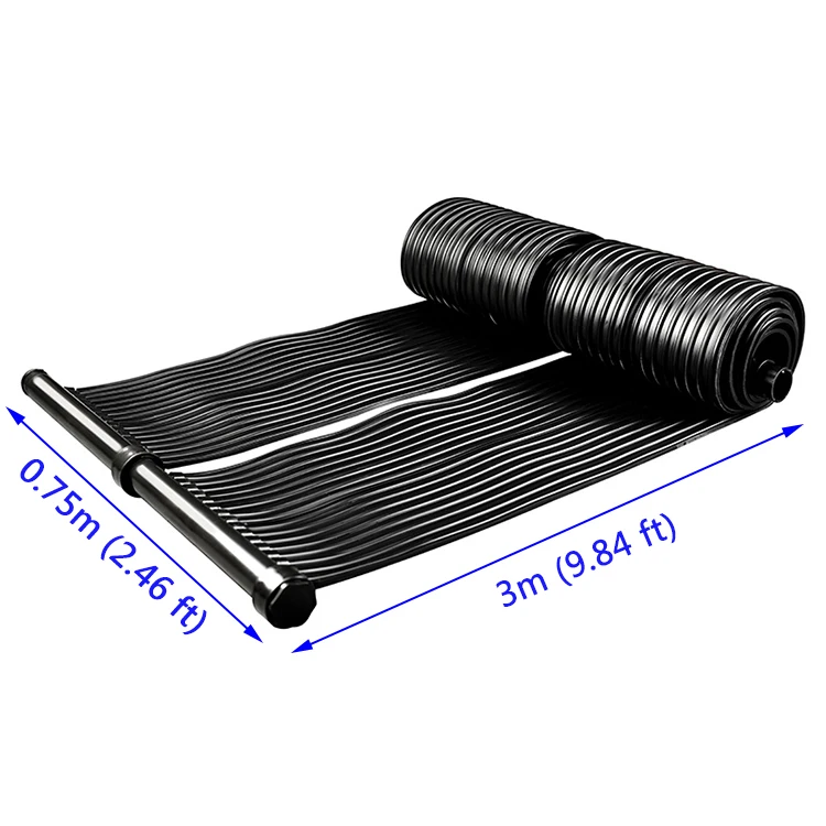 

0.75x3m Sun Heater Pool Rubber Heating Mat Solar Panel for Swimming Pool EP602