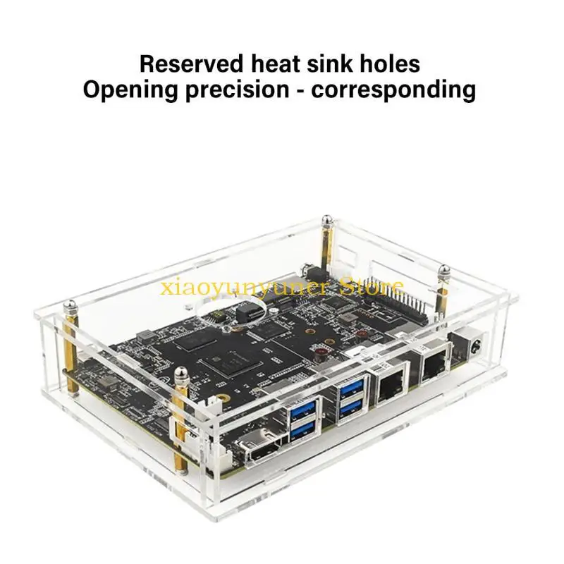 

P9JB охлаждающий акриловый корпус для банана для BPI F3 Board