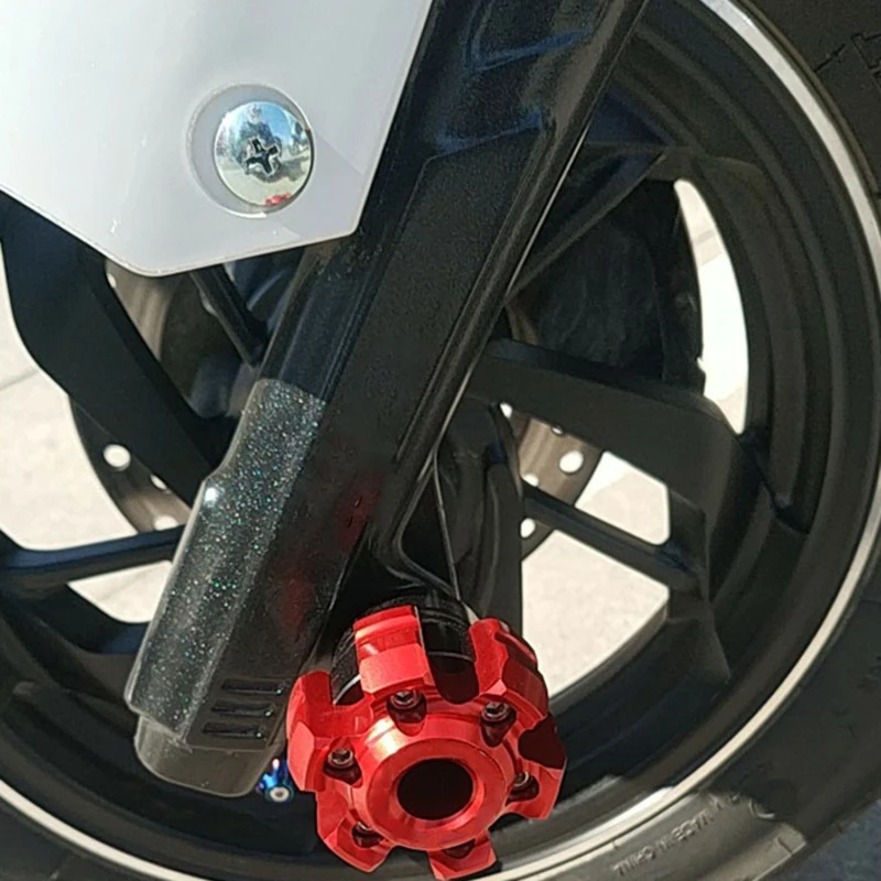 كأس شوكة أمامية مضادة للسقوط باستخدام الحاسب الآلي ، ملحقات دراجة نارية ، معدلة للدراجة النارية ، مصدات مضادة للسقوط ، عالمية