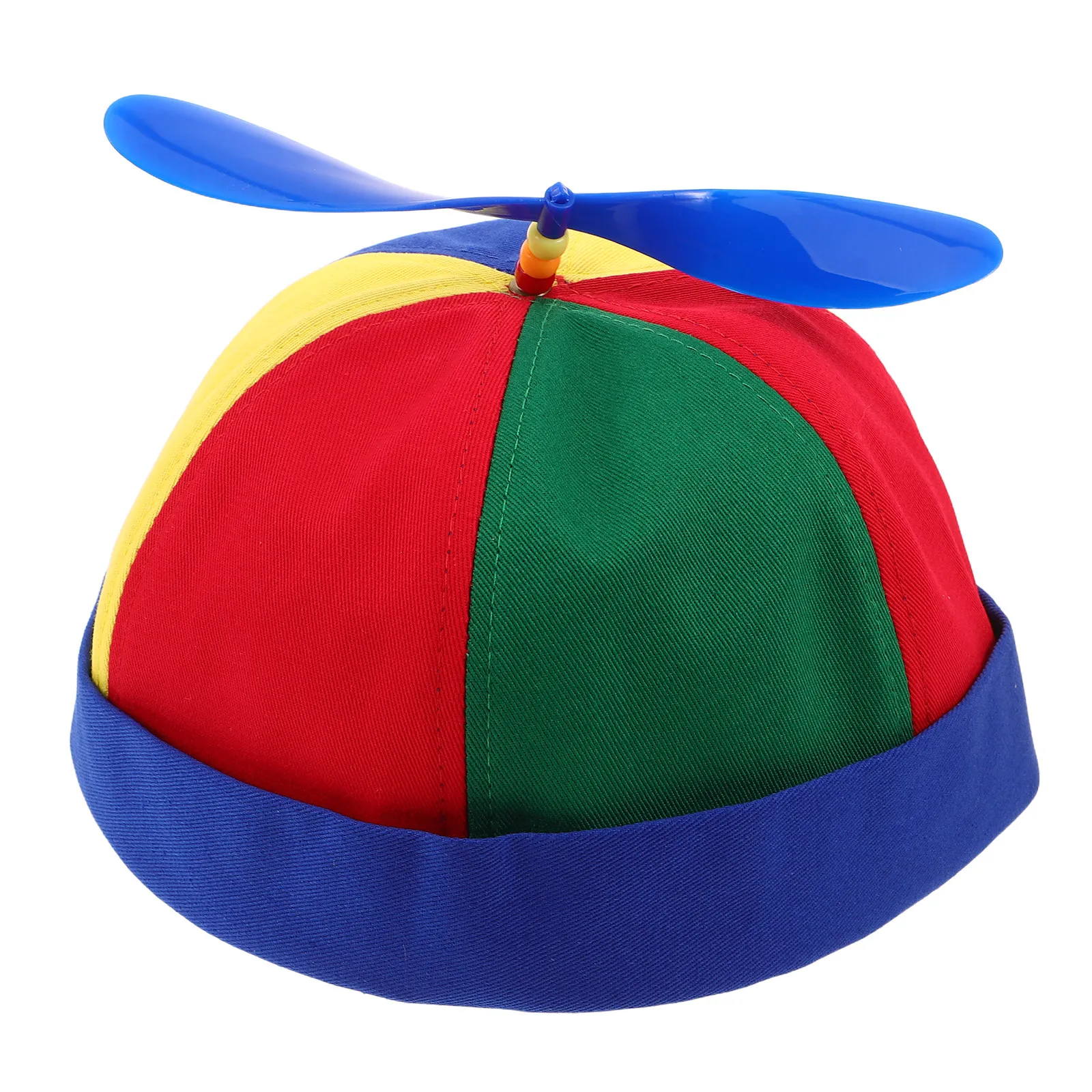 Colorful Detachable Dragonfly Propeller Hat Cotton Baseball Cap Kids Outdoor Summer Beach Adjustable Fun Pinwheel Beanie Kids